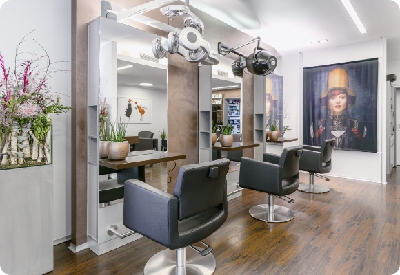 Salon Arbeitsstationen
